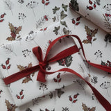 Winter Florals Wrapping Paper