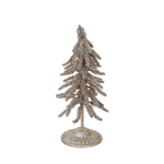 Champagne Glittered Twiggy Pine Tree - Foundation Goods