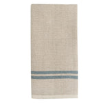 Double Striped Linen Hand Towel - Foundation Goods