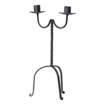 Double Taper Wrought Iron Candle Holder - Foundation Goods