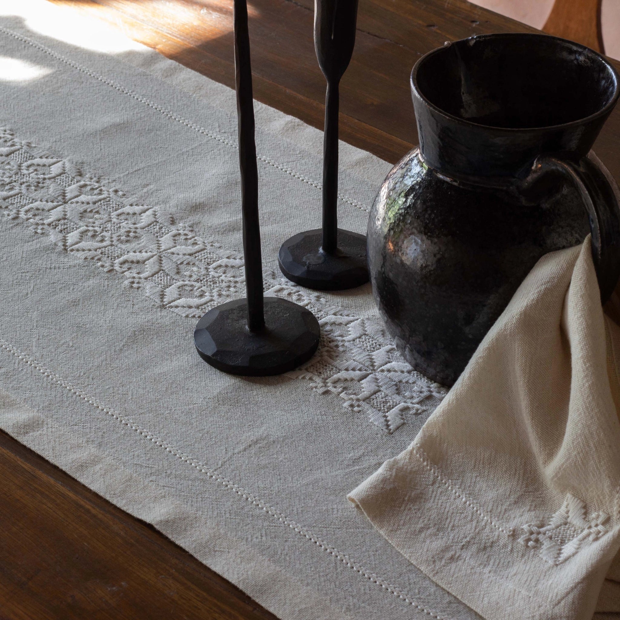 Escudo Handcrafted Cotton Table Runner - Foundation Goods