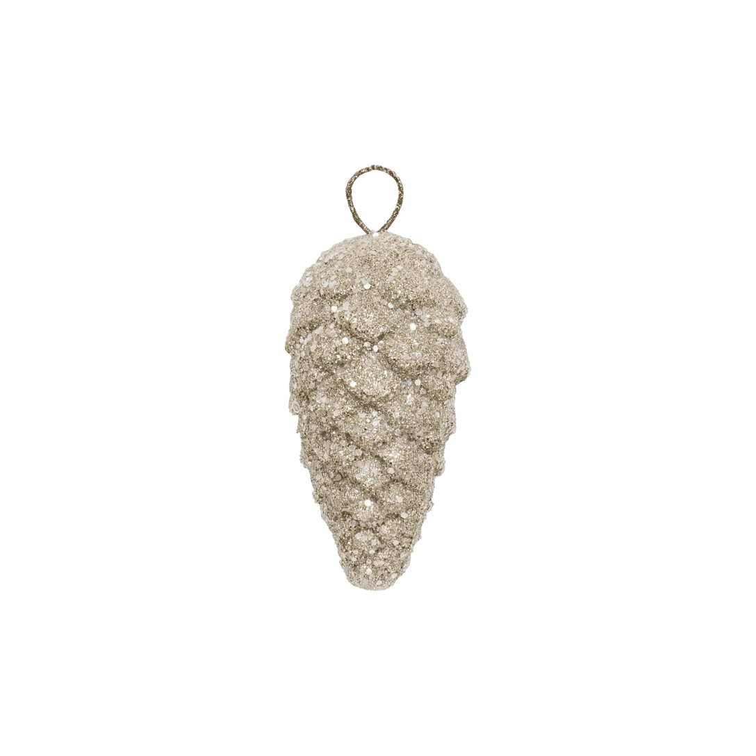 Festive Spark Pine Cone Ornament - Foundation Goods