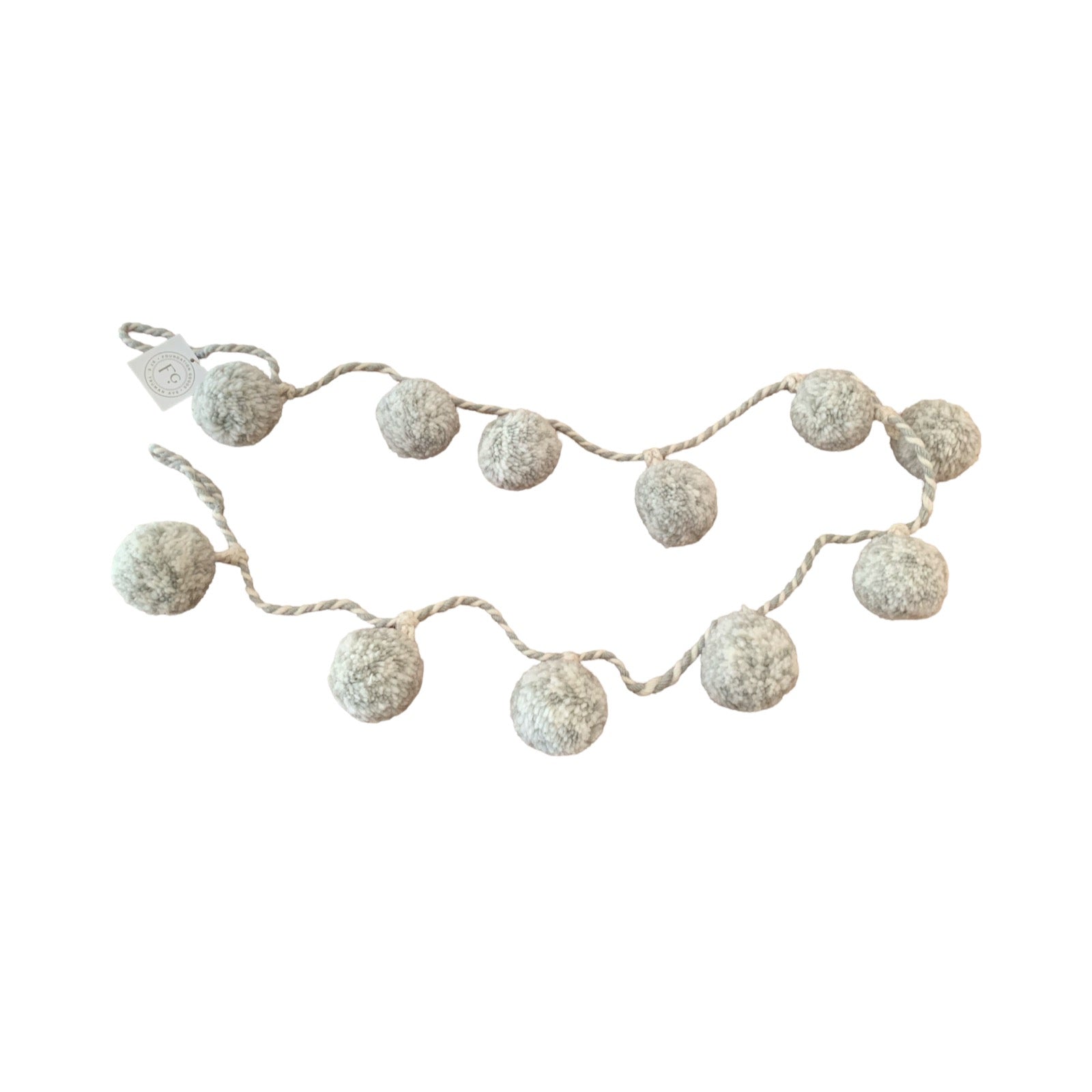 Fluffy Pom Pom Garland - Foundation Goods