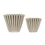 Fluted Iron Planter - Foundation Goods