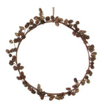 Gold Glitter Cone Wreath - Foundation Goods