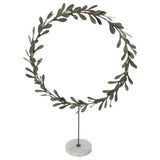 Iron Mistletoe Wreath on Stand - Foundation Goods