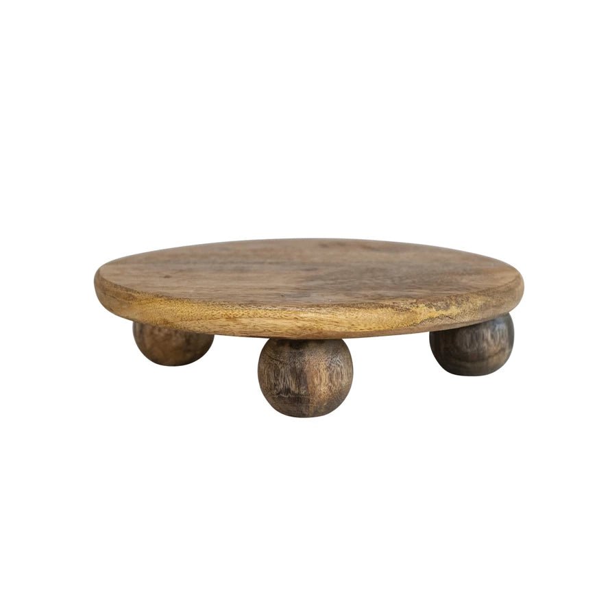 Mango Wood Pedestal - Foundation Goods