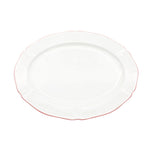 Roseate Rim Oval Platter - Foundation Goods