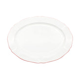 Roseate Rim Oval Platter - Foundation Goods