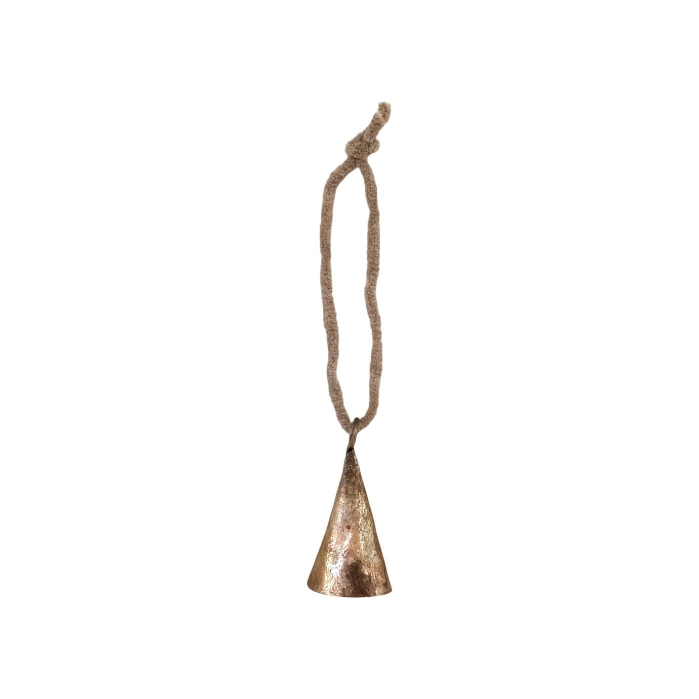 Rustic Cone Bell Ornament - Foundation Goods