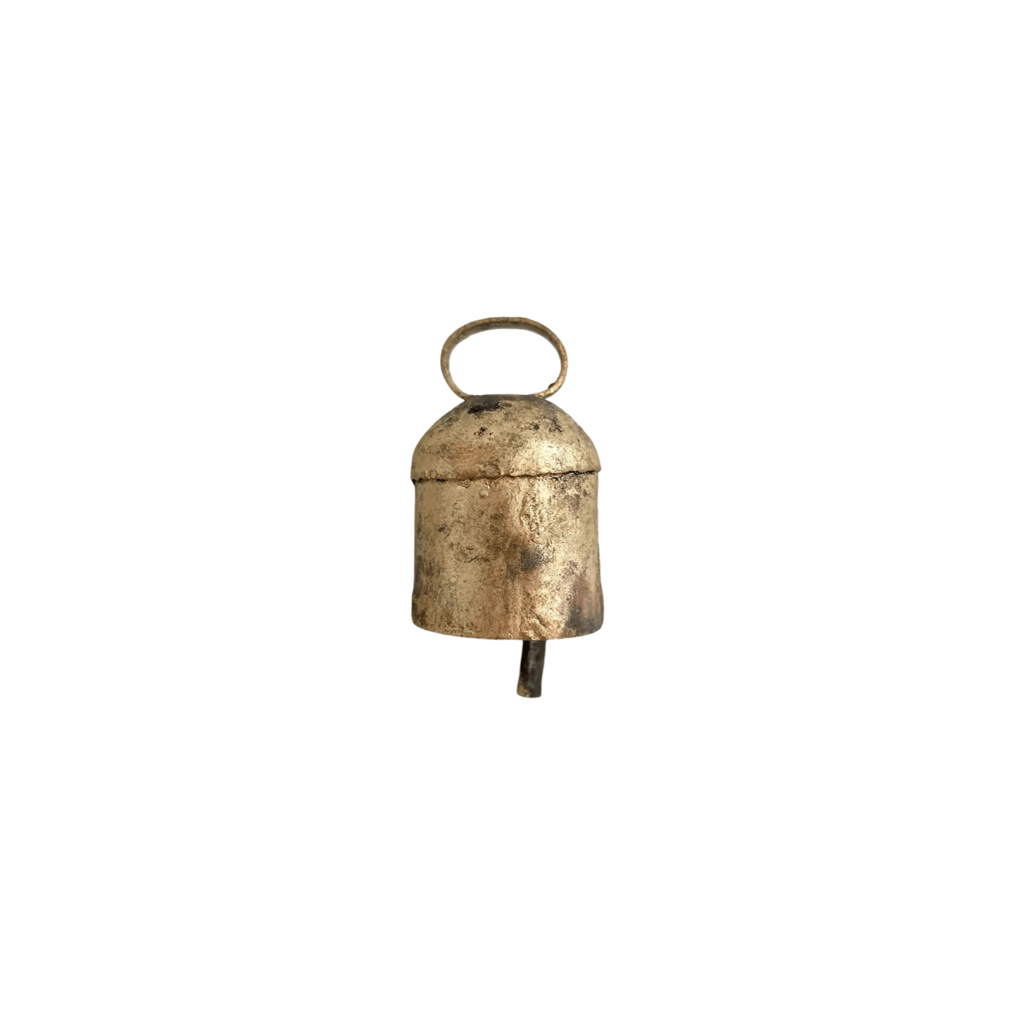 Rustic Round Top Brass Bell - Foundation Goods