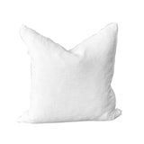 Small Light Ivory Lina Linen Pillow - Foundation Goods