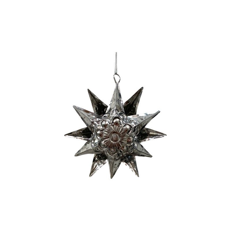 Tin Star Ornaments - Foundation Goods