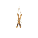 Wooden Skis Ornament - Foundation Goods