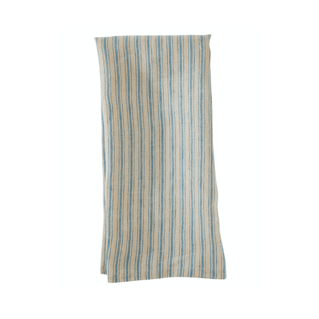 Boat Stripe Linen Towels - Foundation Goods